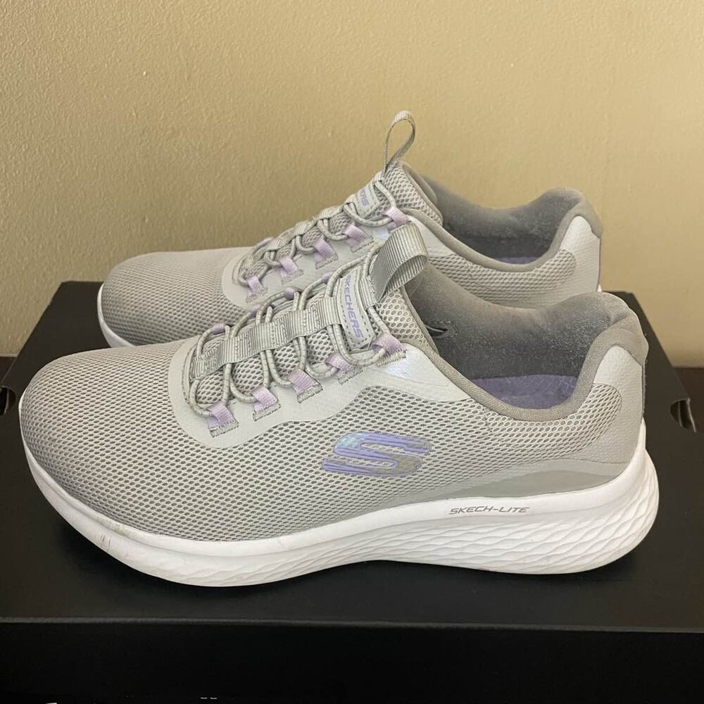 Skechers Women's‎ Skech-Lite Pro Grey Purple Shoes